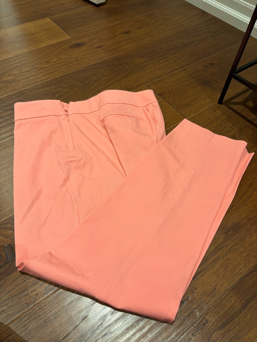 Talbots Coral Pink Chatham Ankle Pants